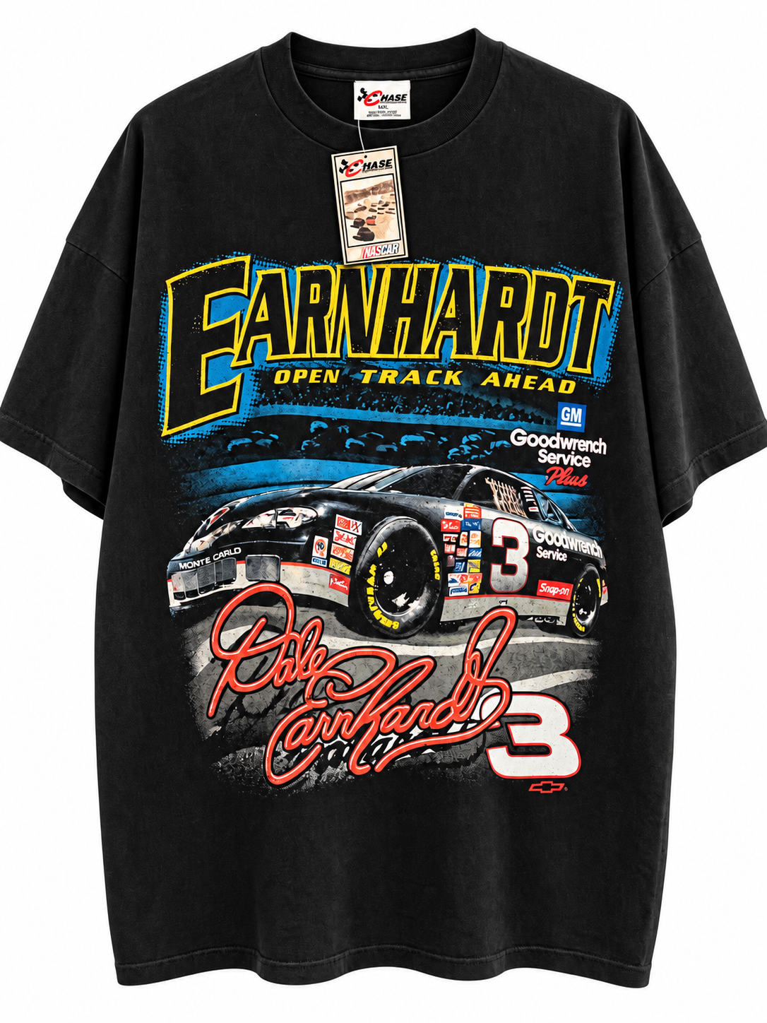 Dale EarnHardt NASCAR Black T-shirt