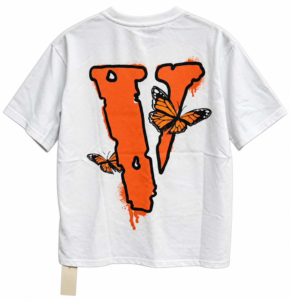 VLONE x Juice WRLD "Legends Never Die" Butterfly white t-shirt