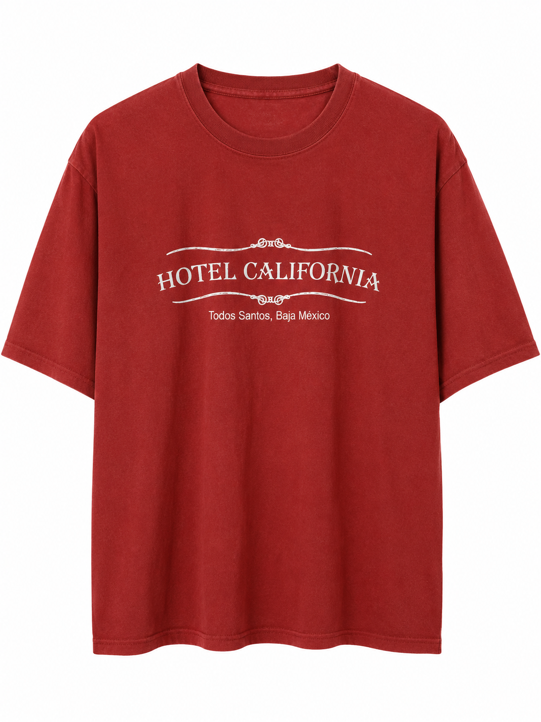 Hotel California red t-shirt